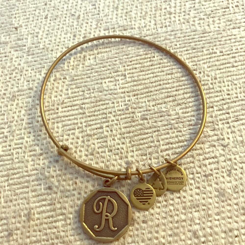 Alex and Ani “R” Bracelet